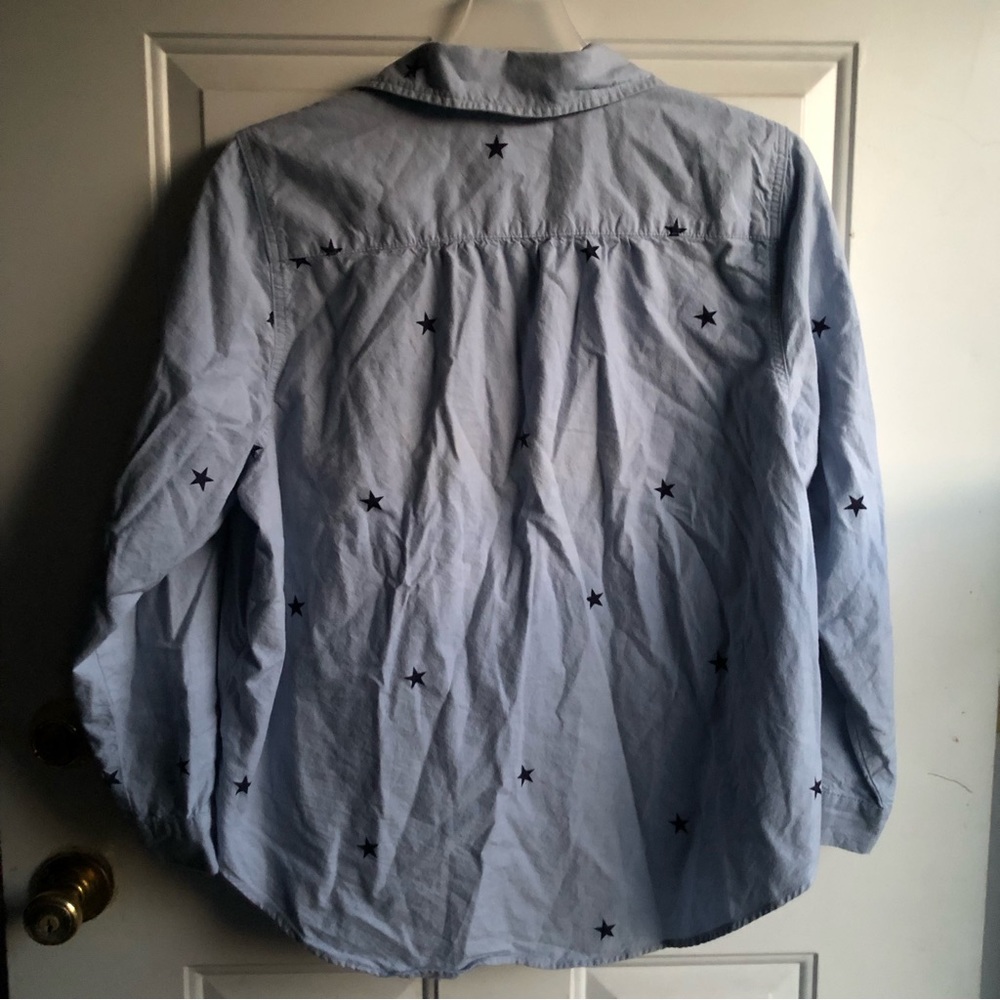 Aerie women’s starry button down shirt size XL - Picture 2 of 6